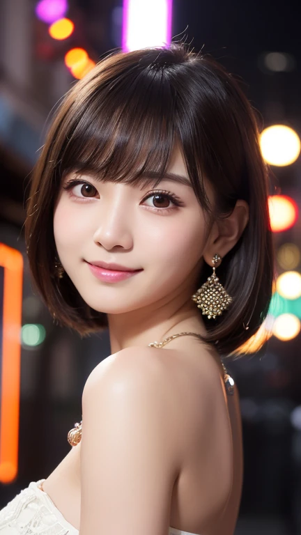 (masterpiece)、(highest quality:1.5)、(16k wallpaper:1.2)、(Photorealistic:1.2)、(Ultra-detailed:1.2)、(Surreal), (High resolution), (Very detailed), (Professional), (Realistic), (Post-processing), (Very detailed),(Sharp focus), Sharp focus:1.2,Photorealistic, Ultra-realistic, Backlight, (Improvement of quality:1.4), Healthy thighs、(Narrow waist)、Big Ass、(Beautiful legs)、((Perfectly detailed five-fingered hands)),(Anatomically correct body)、((1 female:1.4))、Japanese、Asian、Realistic Skin、(Small chest:1.4)、Bust size is C cup、Pretty woman with perfect figure:1.4,(from the front:1.5), (Enhances the beauty of skin texture:1.1), (Beautiful fine details), (Detailed face),Beautiful realistic face,No makeup、美しいBlack Hair、The best smile、Natural color lip、(Small Mouth:1.2)、(Oval Face)、Even bangs、Hide eyebrows with bangs、((29-year-old woman))、Bob Hair、Hair blowing in the wind, (Black Hair, Iris, Watery eyes, Shining Eyes, Bob cut hair, Small earrings,), Hair behind the ear、No makeup、(Drooping eyes)、Drooping eye corners、Professionalのカメラマンが撮影した写真,1 girl, Cute Smile.whole body、(((One lovely woman)),((A big friendly smile)),(( Small breasts,Small breastsの谷間)),((((Plump Cheeks)))),((whole body:1.5))、(Narrow waist、Slender Body)、 cute look and cute 29-year-old 美しい girl, Hair blowing in the wind、(Wearing armor:1.5)、