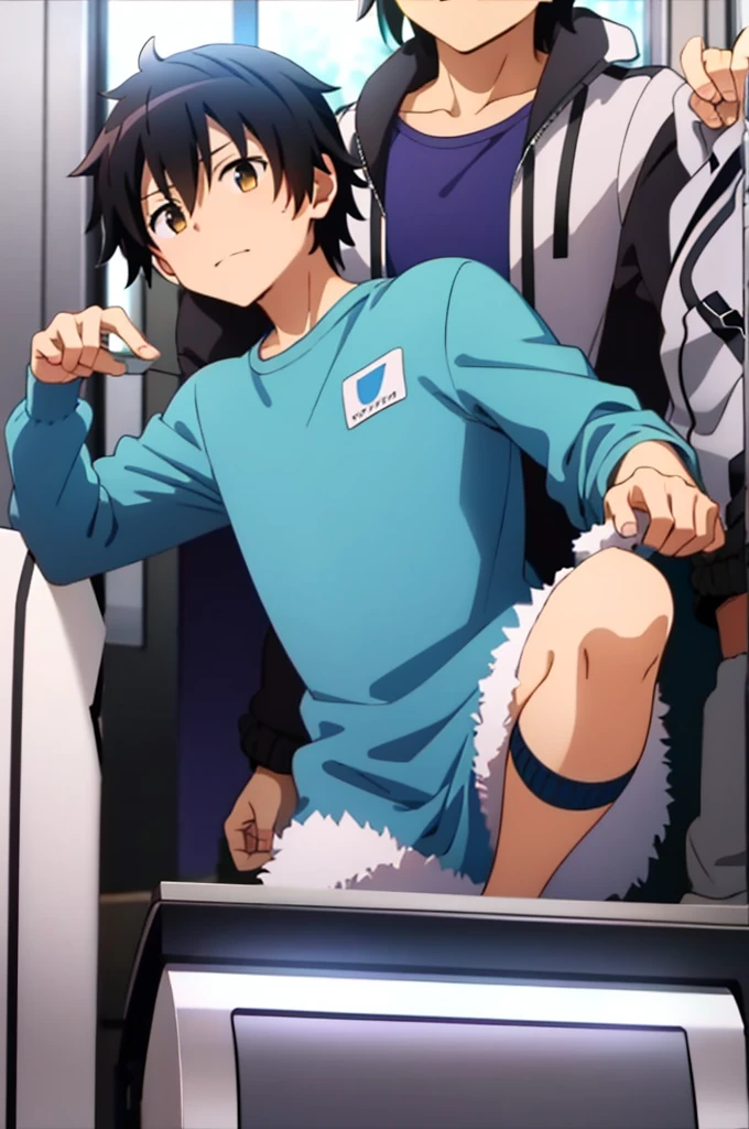cool,,,Refreshing athletic guy,boy,2boys,charm,Slim figure,Japanese high school student style,,Casual clothes,,,Smooth,Skin texture,Functional beauty,youth,Vibrancy,The male protagonist,,,From friendship to love,,,To the boys I like,,,The two boys are in love with each other.,,shine,Action,A love story for boys only,,,Sexual desire,,sexual excitement,,penis,,,,,Yaoi,,,,,Handsome Drama,,,Gay, here_Yuuki and Kirito resist but are caressed,,,Breeze,A speck of dust,Natural light,face,hand,eye,blush,Biological precision,,Super detailed,,Male Focus,4K,8K,masterpiece,,,Spiked Hair,play,NSFW,,,