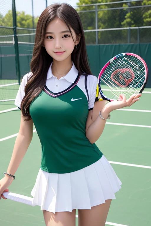 Cute Girls、high school girl、Idol、Tennis Wear、See-through