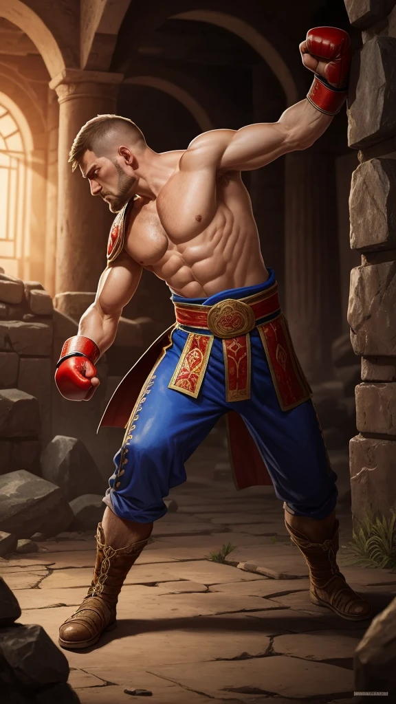 ancient Russian fist fighter