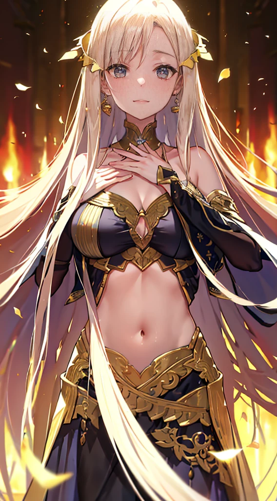 1 woman, _background, haziness_Panorama, chest, closed_mouth, depth_~of_field, earring, bijouterie, long_hair, looking for_~to_viewer, laugh, alone, High_body