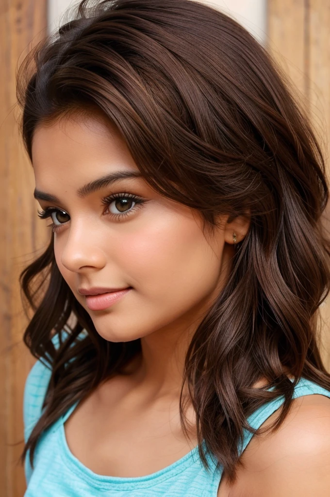 Cute, small brown hair , good look , face cut , beautiful, fair colour, 5.6 height, indian