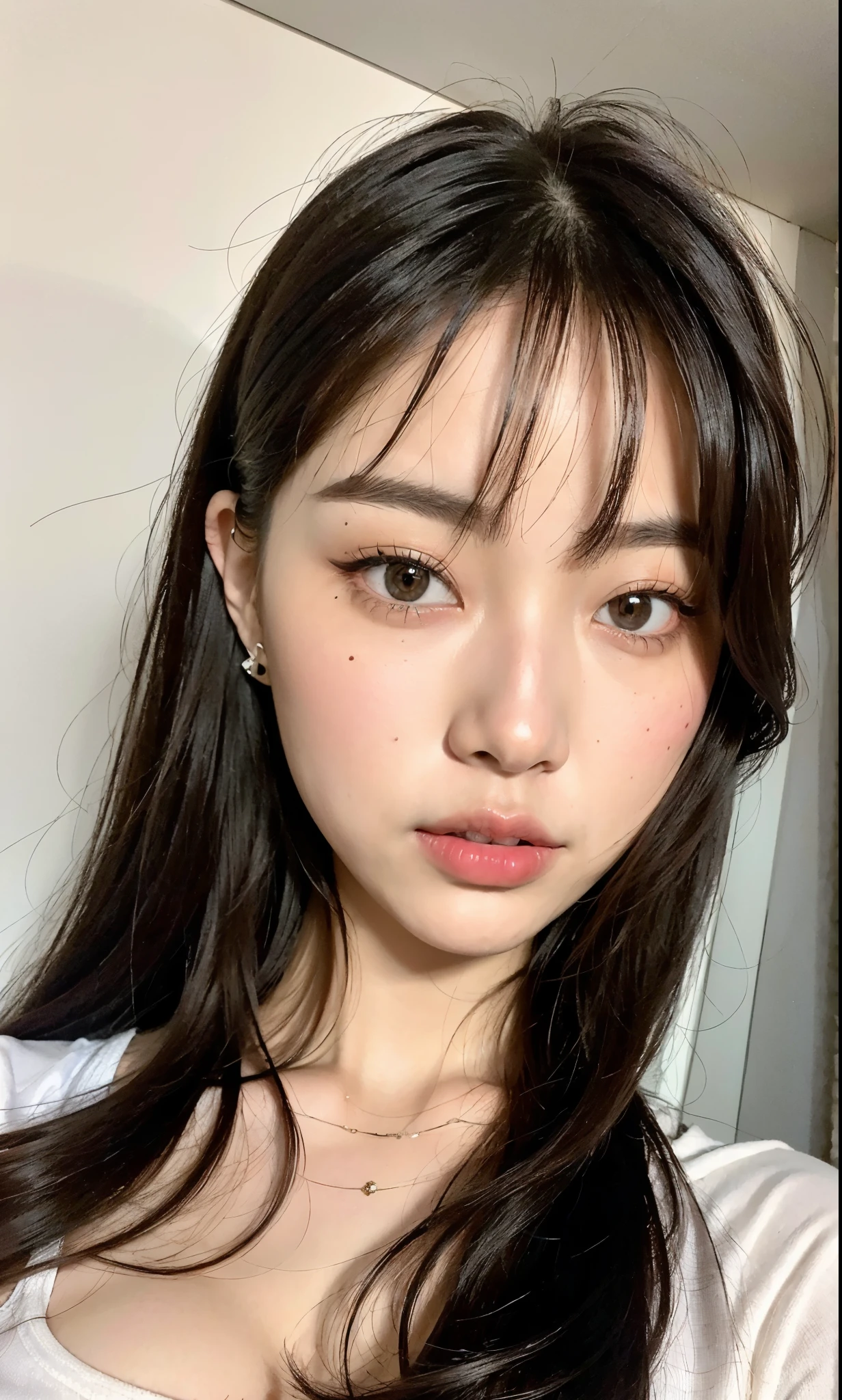 Ulzzang-6500-v1.1, (raw photo:1.2), (realistic:1.4), beautiful and detailed girl, very detailed eyes and face, beautiful detailed eyes, incredibly ridiculous, huge file size, very detailed, high resolution, very detailed, best quality, masterpiece, ((Japanese girls&#39; high school )), illustration, very detailed, CG, unified, 8K wallpapers, amazing, fine details, masterpiece, best quality, very detailed CG uniform 8K wallpapers, my face shines, cinematic lighting, 1 woman, 16 years old, ((dynamic pose))), (camel toe), (half), ((pantyhose)), ((Sit with your knees bent and your legs crossed.))