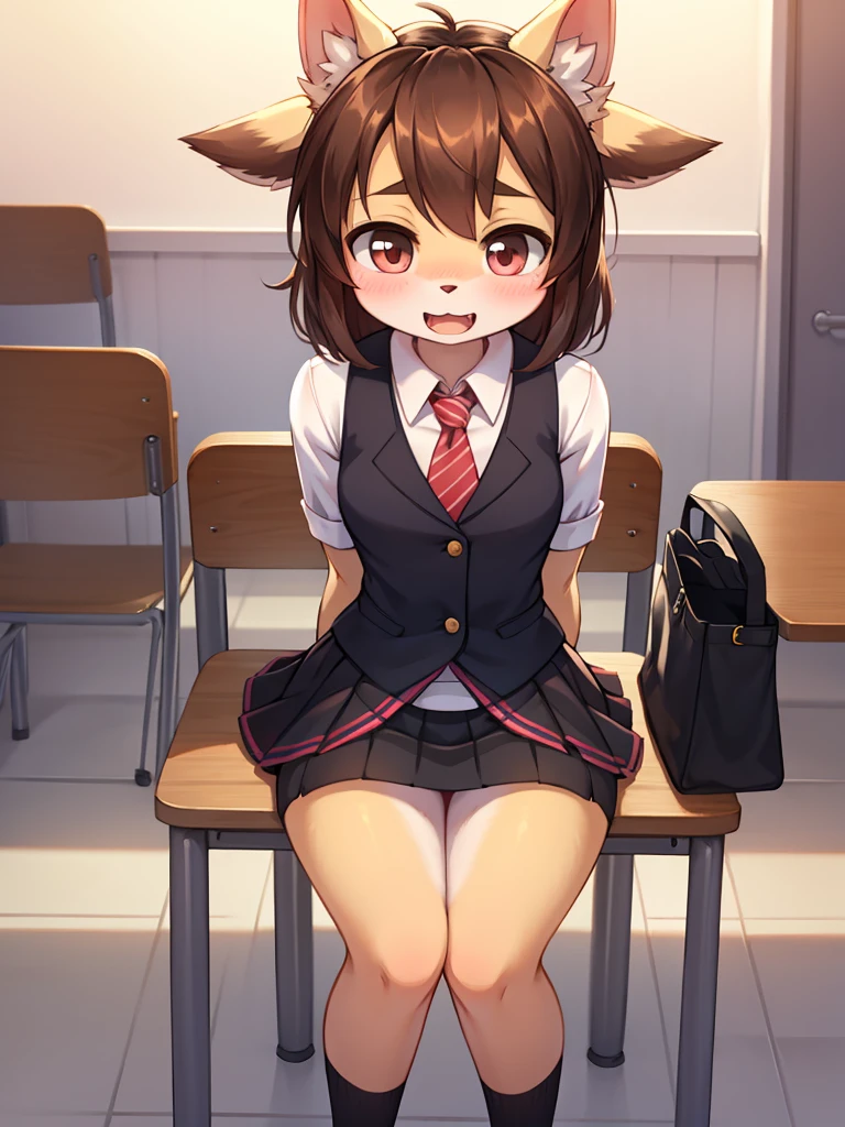 After school, (holding back pee:0.95) , (urophilia:0.8) , girl , middle skirt , (curtsy) , excitement in anticipation , I want many people to see it