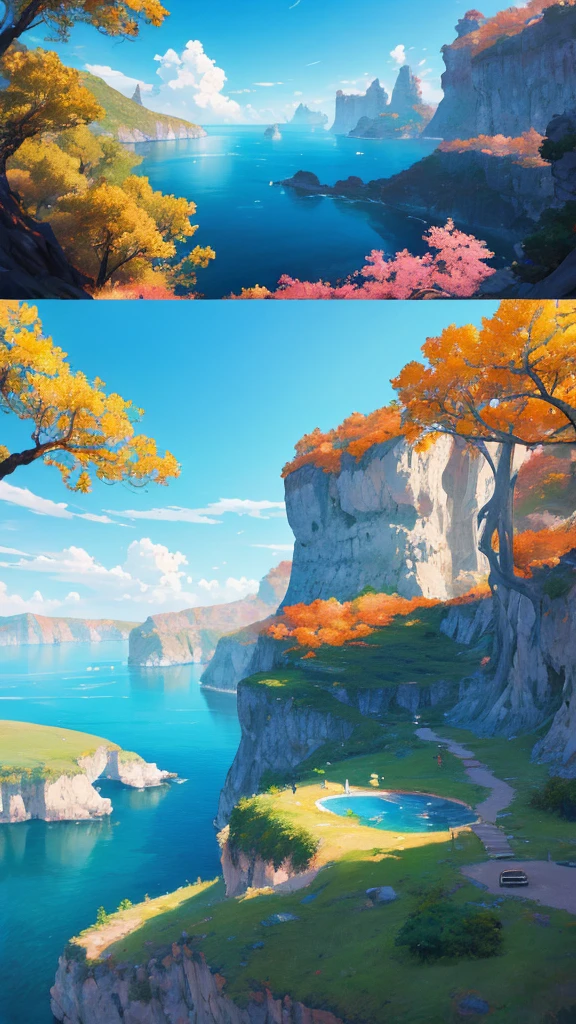 Dive into the captivating world of anime landscapes brought to life by cutting-edge AI technology. Browse our gallery of stunning, computer-generated scenes that blend traditional anime aesthetics with imaginative virtual artistry – perfect for fans and creatives seeking inspiration or a glimpse into the future of digital art.