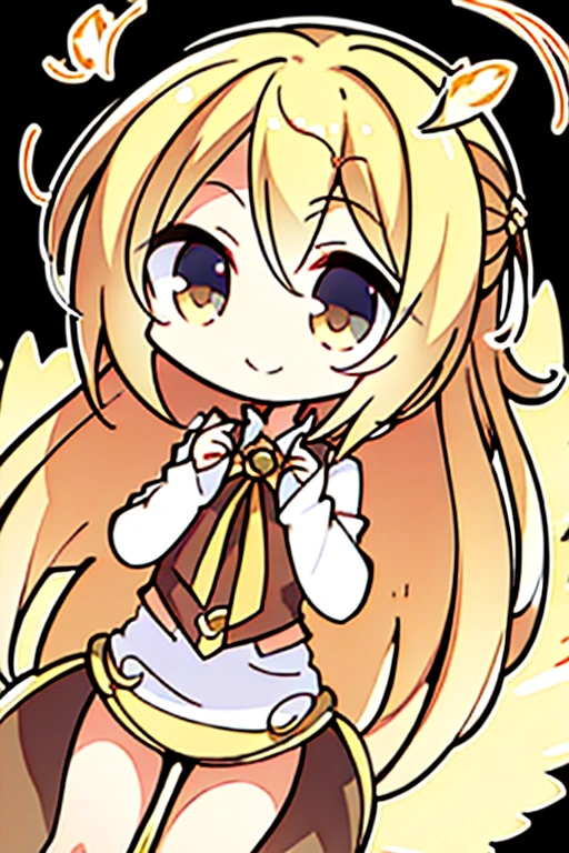 perfect face, perfect hands.. A blonde haired female angel with hazel eyes and golden wings and an hourglass figure is smiling on a pirate ship