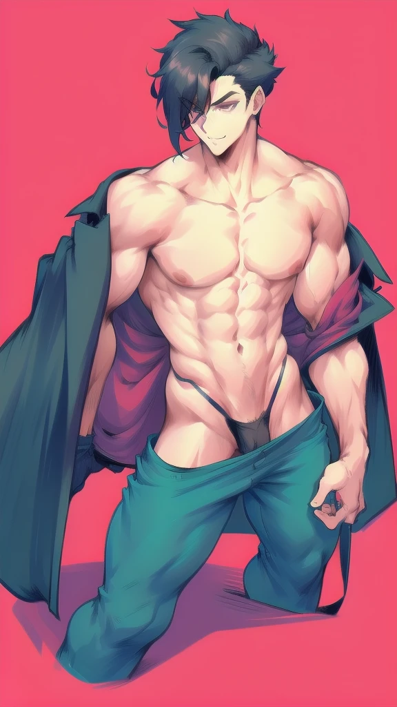 full body in image, masculine pose, unique hair, full man, male body, slender body, short hair, full body, hot body, sexy male body, dinamic pose, six patch. detalied pose, body, simple background, expressive face, focus on face, line art, sketch