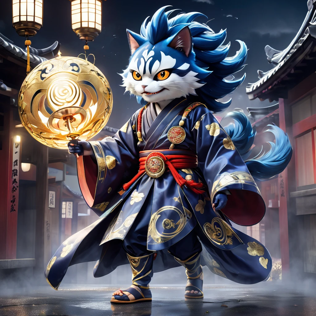 high resolution high quality Reality Japanese Yokai 1st Boy fierce々Shii Intimidating Intimidation object of faith Looming metallic