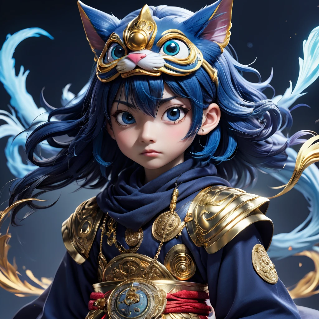 high resolution　high quality　Reality　Japanese Yokai　1st Boy　　fierce々Shii　Intimidating　Intimidation　object of faith　Looming　metallic　　