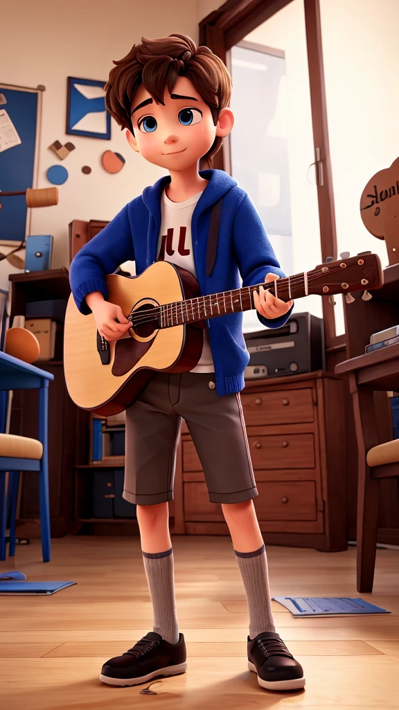 Boy with guitar