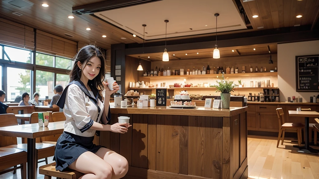 ((((Emphasize cleavage))))
8K、RAW Photos、Highest quality、Super detailed、Super Resolution、Ultra HD、8K壁紙、Amazing details
((((((high school girl,Sailor suit、mini skirt))))))
(((((((Inside the Starbucks store、16歳のhigh school girl)))))))、((((((Sit down and eat cake、Drink coffee、smile))))))、((Heart Necklace))
((A crowded store))
Modern and sleek design:Interior design using natural materials、Many of the designs are warm and made using wood and metal.。
Large windows:自然光をたっぷり取り入れるためのLarge windowsがあり、Providing a bright and open space。
Green Interior:Potted plants are effectively placed、It creates a relaxing atmosphere。
artwork:Works by local artists、Starbucks-related art on display。
Cozy seating:Cushioned chairs and sofas、Bar sheet etc.、A variety of seating options available。
Open kitchen area:Being able to see how drinks and food are made、We provide peace of mind and transparency。
Unique lighting:Antique lamps and chandeliers、Modern lighting fixtures are used。
Comfortable background music:Relaxing music is playing、A comfortable space is provided。
Free Wi-Fi and charging spots:Many tables are equipped with power outlets.、Convenient for work and study。
Customizable menus:Menus are provided that can be customized according to customer preferences。
Use of sustainable materials:Eco-friendly recycled materials and sustainable wood are used。
Wide々Table space:一人でもグループでも使いやすいWide々There is a table with。
Community Table:There is a large table where you can socialize with other customers.。
Seasonal decorations:The decorations are themed according to the season.。
Digital Order System:スマホやタブレットから注文できるDigital Order Systemが導入されています。
Design with a local feel:The design incorporates the local culture and characteristics.。
Fragrance production:コーヒーの香りが店内にWideがり、A space that satisfies the five senses has been created.。
Conversation with a barista:フレンドリーなConversation with a baristaが楽しめるカウンターエリアがあります。
8K、RAW Photos、Highest quality、masterpiece:1.2、Super detailed、Super Resolution、Ultra HD、8K壁紙、Amazing details、Photorealistic:1.4、Having fun by the water、Full Body Shot、Full body photo、High-resolution RAW color photos、Professional photos、A scene full of emotion、Very detailed and beautiful、Ultra HD、8K壁紙、Amazing details、Huge file sizes、Highly detailed beautiful girls、Highly detailed face Highly detailed eyes、Extremely realistic skin、 Highly detailed fingers, Highly detailed nose, Highly detailed mouth, Perfect Anatomy, Highly detailed background, Highly detailed clothing, Teen, cute女の子, Famous Japanese Idols, cute, Realistic body, Slender, White skin, Glowing Skin, Slim body, Realistic Face, Delicate eyes, double eyelid,