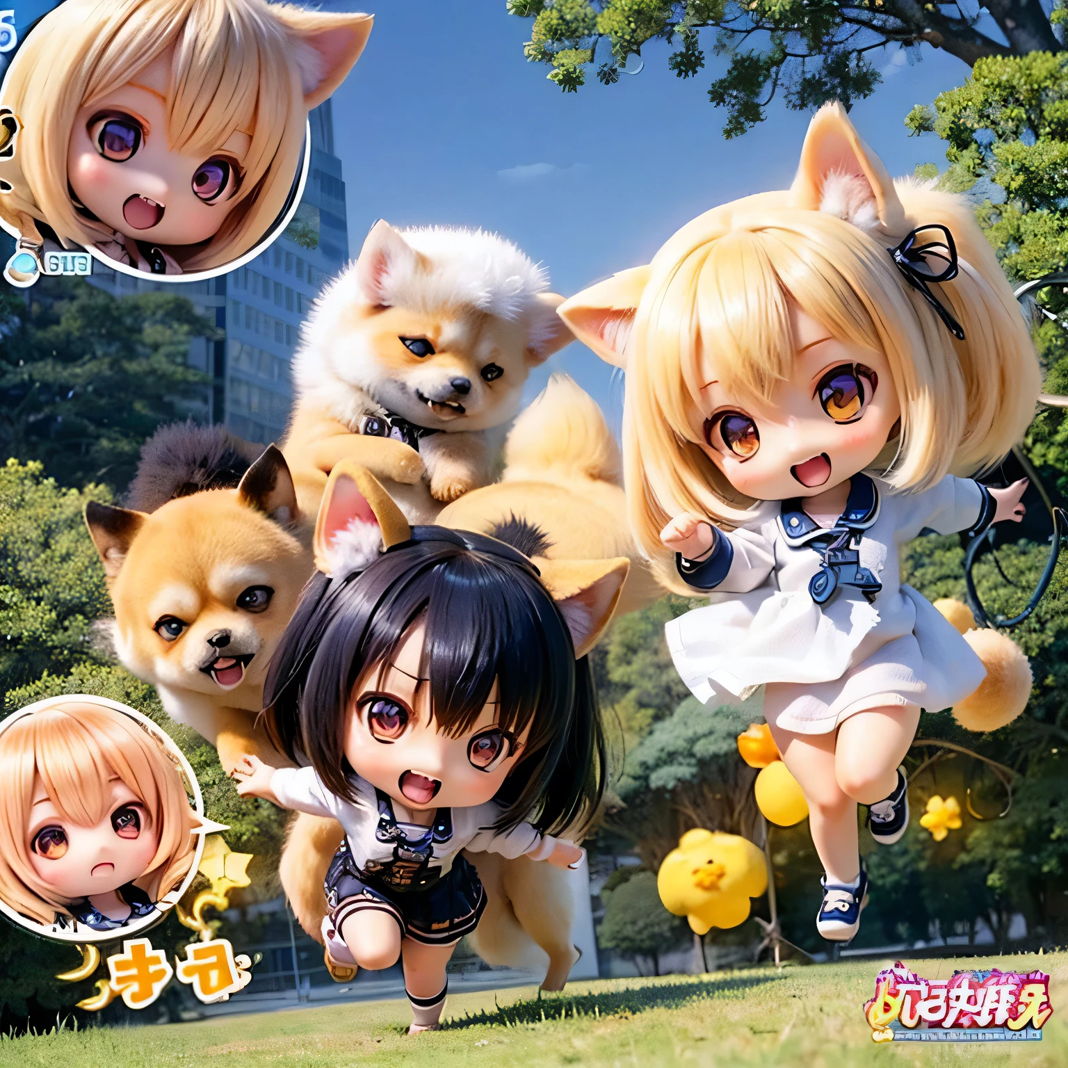 
Shiba Inu Girl Chibi Run