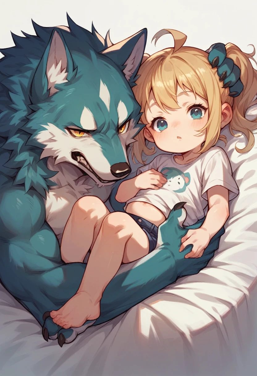 Baby wolf, desenho
