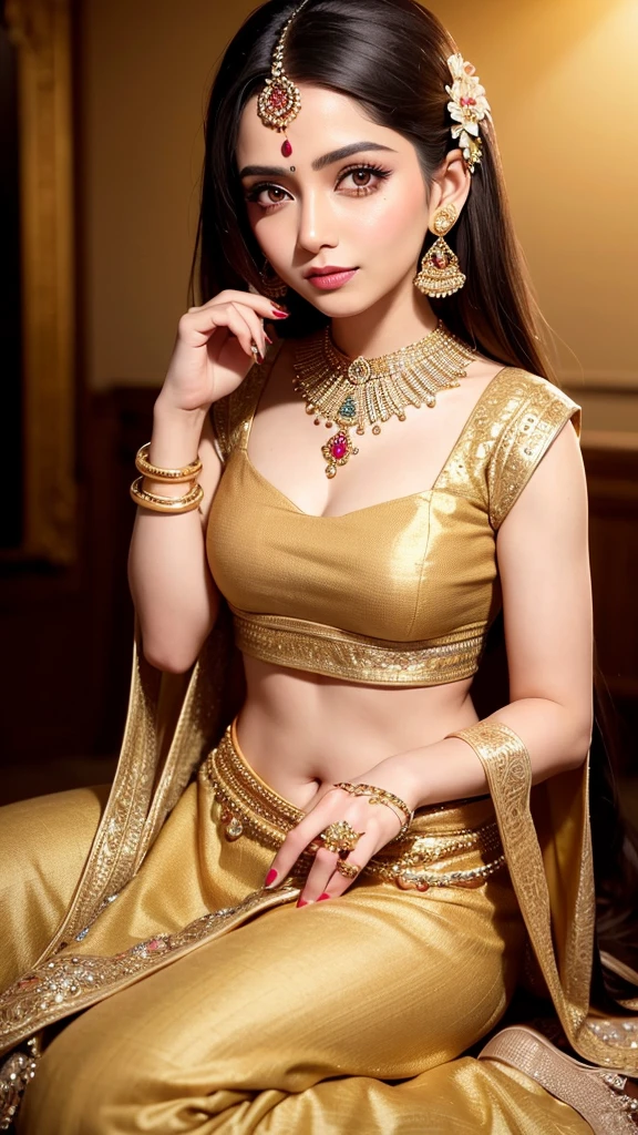Degree in lehenga original chudi mangalsutra makeup 💄