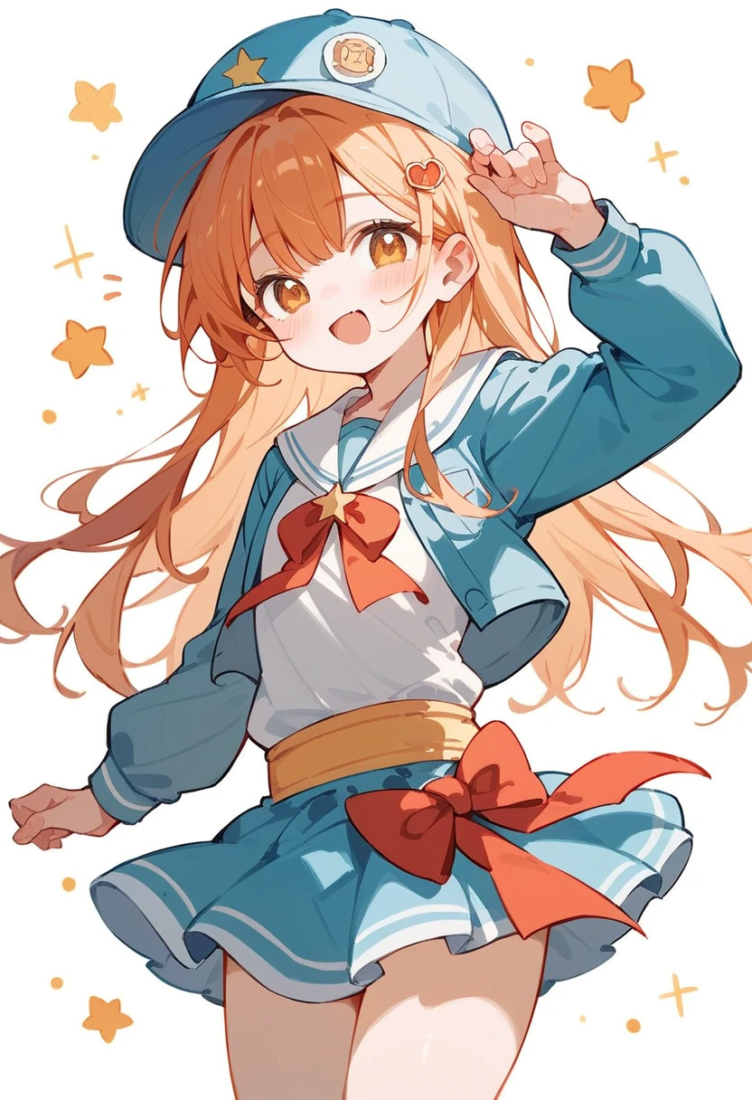 masterpiece、High resolution、One Girl、mini skirt、Hunting Cap、British costume、Cute anime illustrations、