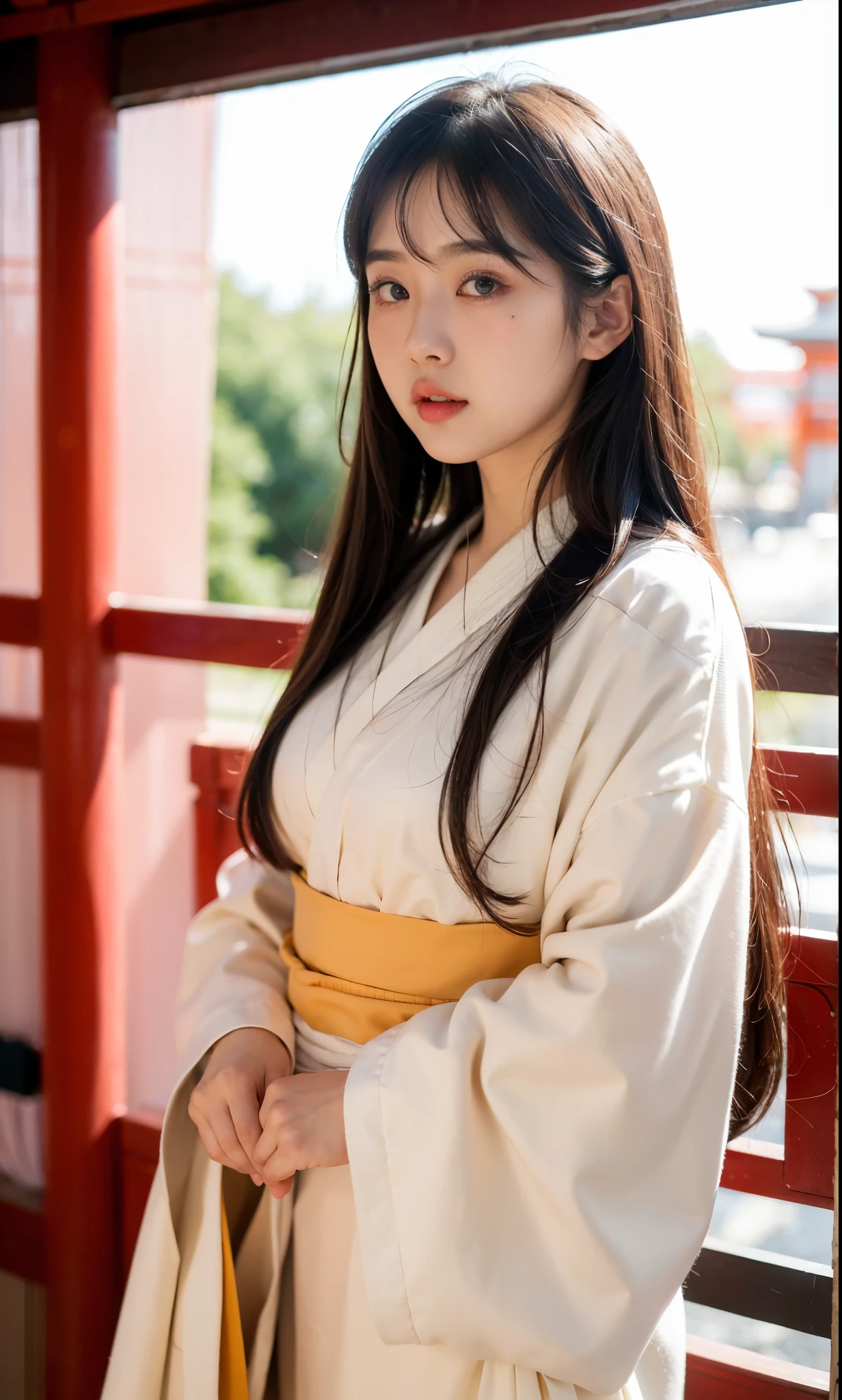 Ulzzang-6500-v1.1, (raw photo:1.2), (realistic:1.4), beautiful and detailed girl, very detailed eyes and face, beautiful detailed eyes, incredibly ridiculous, huge file size, very detailed, high resolution, very detailed, best quality, masterpiece, (((Japanese girls' high school))), (((simple blazer,pleated skirt))), (((The pattern of the skirt and tie is a tartan check pattern.:1.3))), illustration, very detailed, CG, unified, 8K wallpapers, amazing, fine details, masterpiece, best quality, very detailed CG uniform 8K wallpapers, my face shines, cinematic lighting, 1 woman, , ((dynamic pose))), (camel toe), (half), ((pantyhose)), ((Sit with your knees bent and your legs crossed.)), ((whole body))