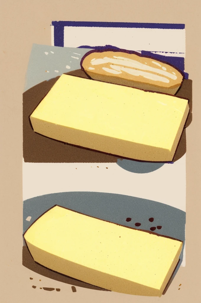 bread, fresh butter, butter spreader,