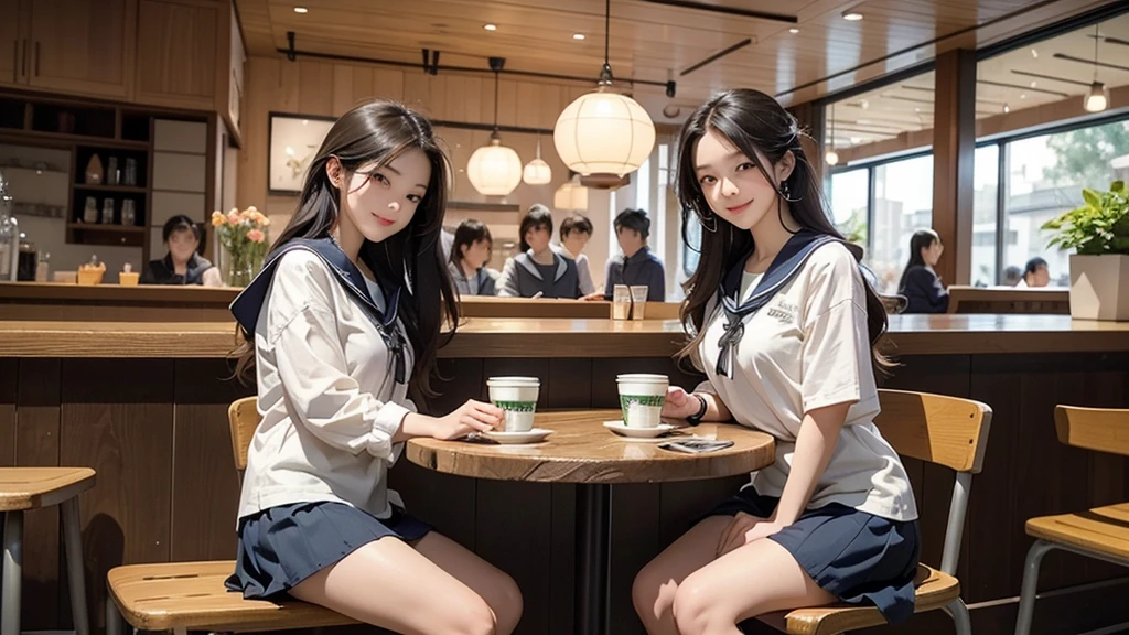 ((((Emphasize cleavage))))
8K、RAW Photos、Highest quality、Super detailed、Super Resolution、Ultra HD、8K壁紙、Amazing details
(((((((-yeld hischool girl、Sailor suit、mini skirt)))))))
(((((((Inside the Starbucks store、16-year-o hichoolrl)))))))、((((((Sit down and eat cake、Drink coffee、smile))))))、((Heart Necklace))
((A crowded store))
Modern and sleek design:Interior design using natural materials、Many of the designs are warm and made using wood and metal.。
Large windows:自然光をたっぷり取り入れるためのLarge windowsがあり、Providing a bright and open space。
Green Interior:Potted plants are effectively placed、It creates a relaxing atmosphere。
artwork:Works by local artists、Starbucks-related art on display。
Cozy seating:Cushioned chairs and sofas、Bar sheet etc.、A variety of seating options available。
Open kitchen area:Being able to see how drinks and food are made、We provide peace of mind and transparency。
Unique lighting:Antique lamps and chandeliers、Modern lighting fixtures are used。
Comfortable background music:Relaxing music is playing、A comfortable space is provided。
Free Wi-Fi and charging spots:Many tables are equipped with power outlets.、Convenient for work and study。
Customizable menus:Menus are provided that can be customized according to customer preferences。
Use of sustainable materials:Eco-friendly recycled materials and sustainable wood are used。
Wide々Table space:一人でもグループでも使いやすいWide々There is a table with。
Community Table:There is a large table where you can socialize with other customers.。
Seasonal decorations:The decorations are themed according to the season.。
Digital Order System:スマホやタブレットから注文できるDigital Order Systemが導入されています。
Design with a local feel:The design incorporates the local culture and characteristics.。
Fragrance production:コーヒーの香りが店内にWideがり、A space that satisfies the five senses has been created.。
Conversation with a barista:フレンドリーなConversation with a baristaが楽しめるカウンターエリアがあります。
8K、RAW Photos、Highest quality、masterpiece:1.2、Super detailed、Super Resolution、Ultra HD、8K壁紙、Amazing details、Photorealistic:1.4、Having fun by the water、Full Body Shot、Full body photo、High-resolution RAW color photos、Professional photos、A scene full of emotion、Very detailed and beautiful、Ultra HD、8K壁紙、Amazing details、Huge file sizes、Highly detailed beautiful girls、Highly detailed face Highly detailed eyes、Extremely realistic skin、 Highly detailed fingers, Highly detailed nose, Highly detailed mouth, Perfect Anatomy, Highly detailed background, Highly detailed clothing, Teen, cute女の子, Famous Japanese Idols, cute, Realistic body, Slender, White skin, Glowing Skin, Slim body, Realistic Face, Delicate eyes, double eyelid,
