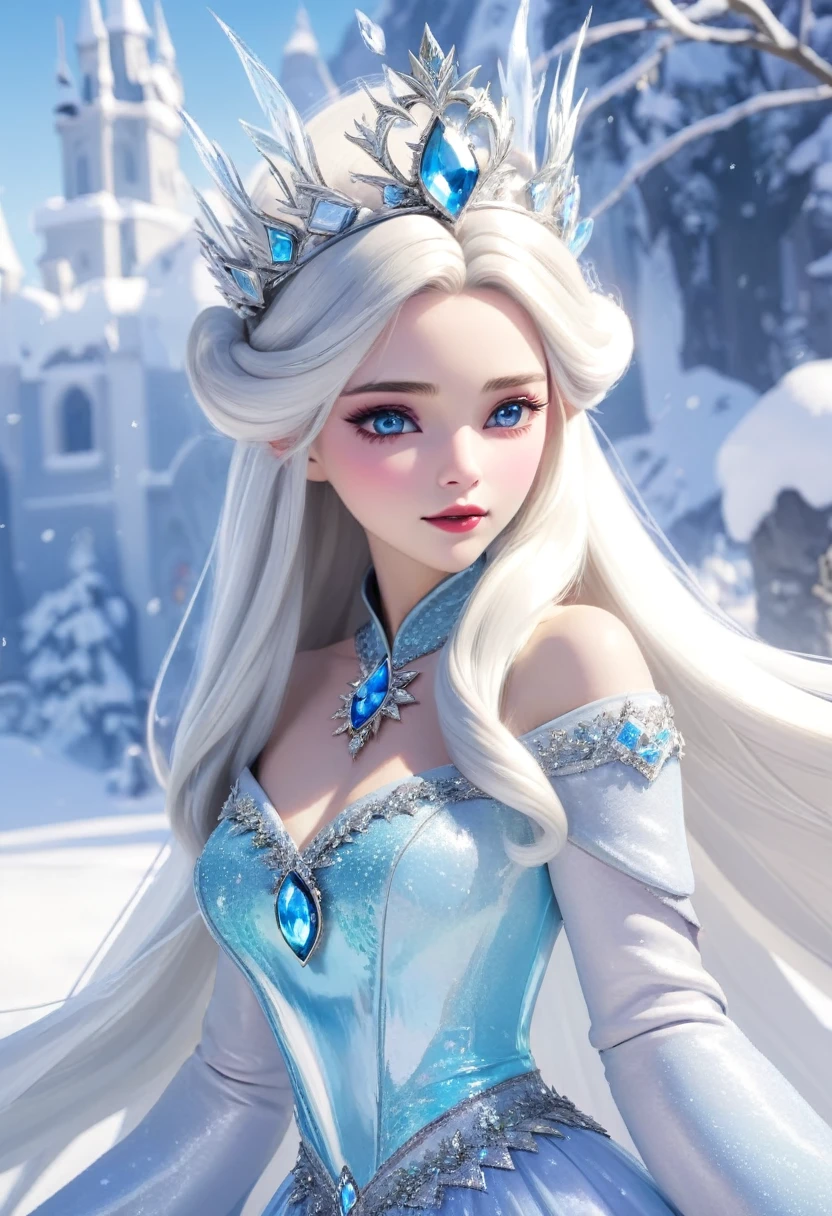 More God than legend々The beautiful Snow Queen