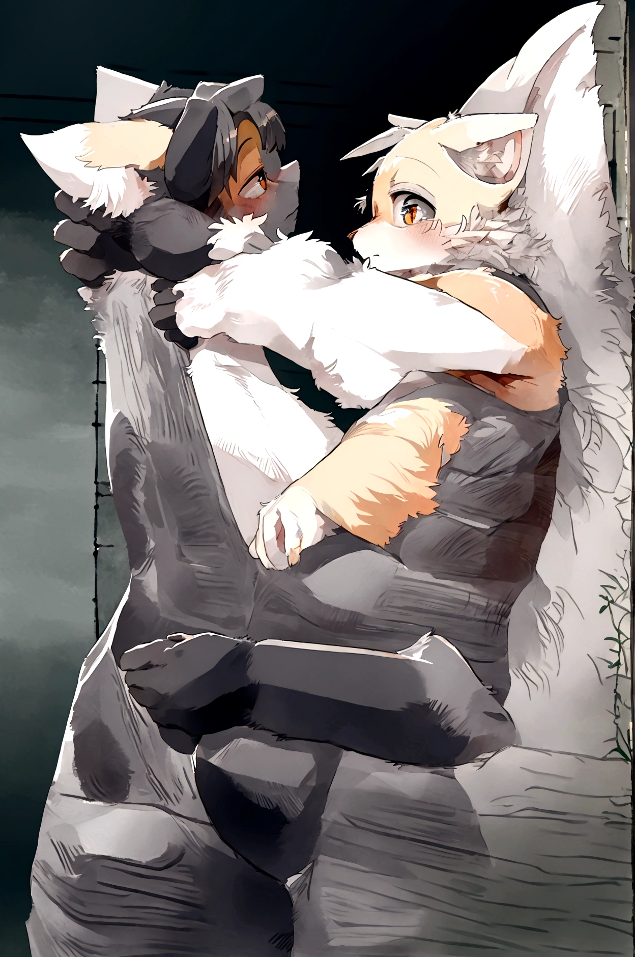 A furry fox