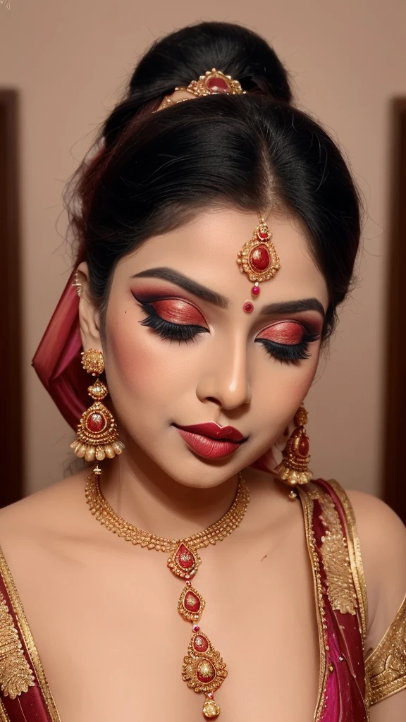 Kiss me 💋 💋 😘 😘 😘 😘 😘 😘 😘 original chudi mangalsutra makeup 💄