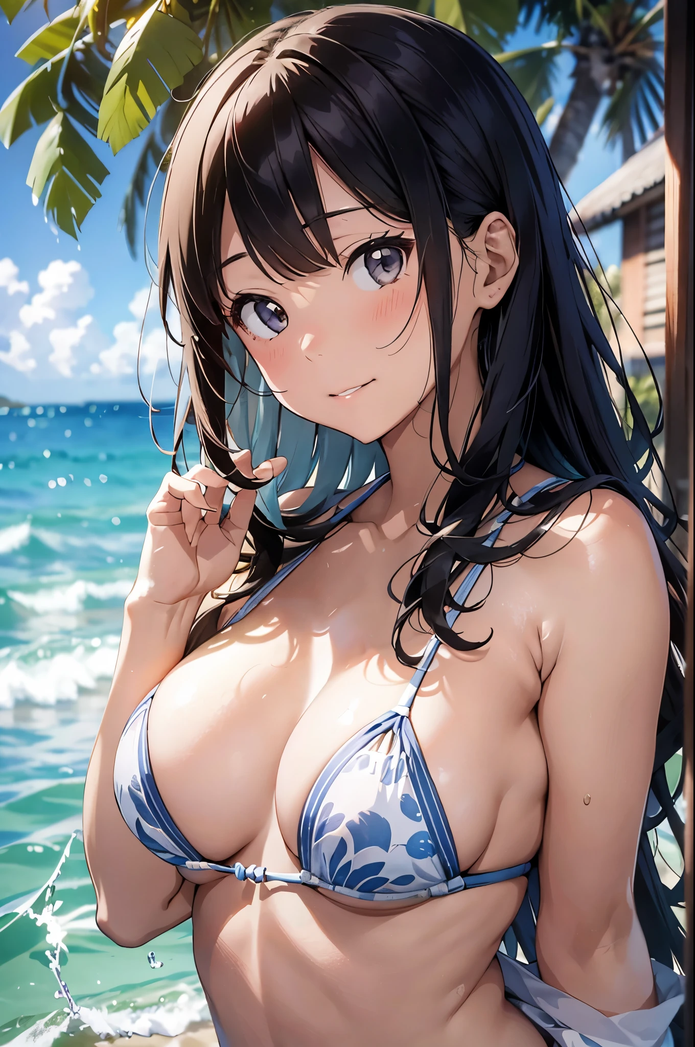 以下は2000文字of詳細なプロンプトです::
--- Very detailed, Realistic, high-resolution 4K image of a beautiful woman standing topless by the seaside. of woman is the main focus of the image, with every detail of her appearance meticulously depicted to emphasize her natural beauty and the artistic nature of the scene. She has been a long time, Flowing, Wavy hair cascading down the back, catching the sunlight and shimmering with natural highlights. 彼女of肌は日焼けしている, Give her health, Shining and contrasting beautifully with bright light, 彼女of後ろには澄み切った青空.
Her eyes are expressive and captivating, reflecting the joy and warmth of a perfect summer day. She's gentle, warm smile that exudes confidence and contentment, inviting viewers to share in the serene and blissful atmosphere of the seaside. Her facial features are soft and harmonious, 自然な優雅さが彼女of魅力をさらに引き立てる.
of woman is standing confidently topless, emphasizing her natural beauty and the freedom of the summer beach setting. 彼女of姿勢はリラックスしていながらも落ち着いています, embodying a sense of ease and grace. 彼女of肩は少し後ろに引かれている, and her arms hang naturally at her sides, 彼女of姿勢of自然な美しさをさらに引き立てている. of focus on her toplessness is tasteful and artistic, ensuring that the image remains elegant and sophisticated.
of background of the image features a stunning seaside landscape, With the clear blue sky stretching out endlessly, ふわふわof白い雲が点在. of gentle waves of the ocean lap at the shore, creating a soothing and rhythmic backdrop that complements the tranquility of the scene. of sandy beach extends into the distance, with the golden grains of sand sparkling in the sunlight.
In the distance, a few beachgoers can be seen enjoying the sun and sea, Energize a tranquil atmosphere. of overall atmosphere of the image is bright, warm, and summery, 喜びof気持ちを呼び起こす, relaxation, and . of