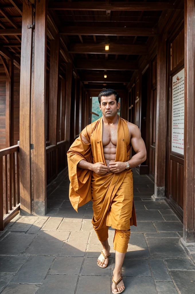Salman khan monk at nanital
