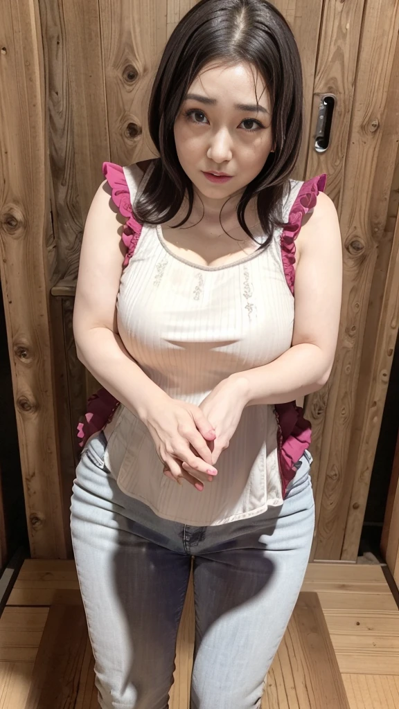 8K,((Great beauty)),(Lace underwear),original photo,(best quality),(masterpiece:1.85),Super detailed,Super Resolution,Professional lighting, Bright Lights ,Photon Mapping, Physically Based Rendering,(The real situation:1.95),High-resolution RAW color photos,Professional photos,Very detailed and beautiful,Very detailed content,Stunning details,huge文件大小,Official Art,Extremely detailed CG unified 8K, 8K ,8k wallpaper,High quality wallpaper,Extreme light and shadow,Work,Rich in details,美丽的Japanese woman在高细节,Very rich facial details,Very detailed eyes,Extremely delicate skin, Finger details are very rich, highly detailed nose, The mouth is very delicate, Perfect anatomical structure, Very detailed background, Meticulous clothes,(Japanese woman),((old)), (100 years old),(in a room full of clutter),Japanese woman, Lovely woman, Famous Japanese idols, 可爱的Large Breasts, entity, huge,White skin, Radiant Skin, shining,(细节是huge),(Large Breasts:1.7), (下垂的Large Breasts :1.5), (Large Breasts下垂到腹部),Handsome figure,((Hair tied into a bun)), brown hair, ( Smile:1.2), 可爱的Large Breasts, (Mature), Pretty Face, Realistic face, Exquisite eyes, Drooping eyes, earrings, room accommodation, street, Station 3D shape, Dynamic Lighting,(((full-body shot))),(((Portrait Photos))),