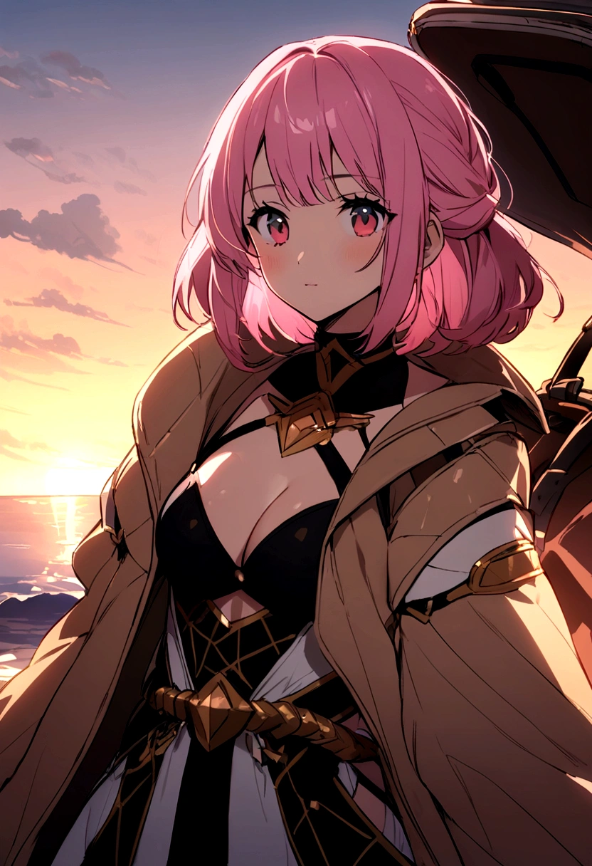 horizon、Girl with pink hair、Nomad