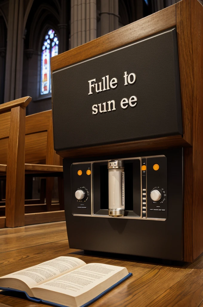 Church like a fule pump and Bible word like a fule