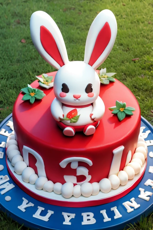 Bunny ears,football,cake,Strawberry Chili