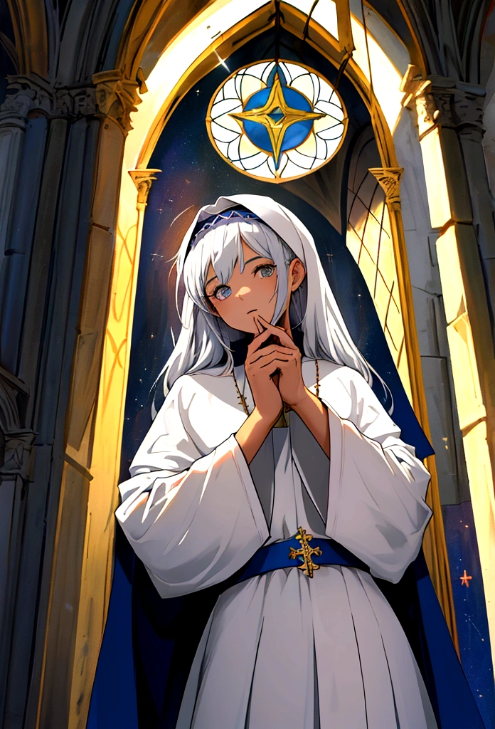 Dieu, personnage biblique ),(meilleure pose),(meilleur angle), (meilleure expression), ((christianisme orthodoxe)), se tiens fermement avec un angle bon mais fort  chibi,le 08k, Beau, Coloration,