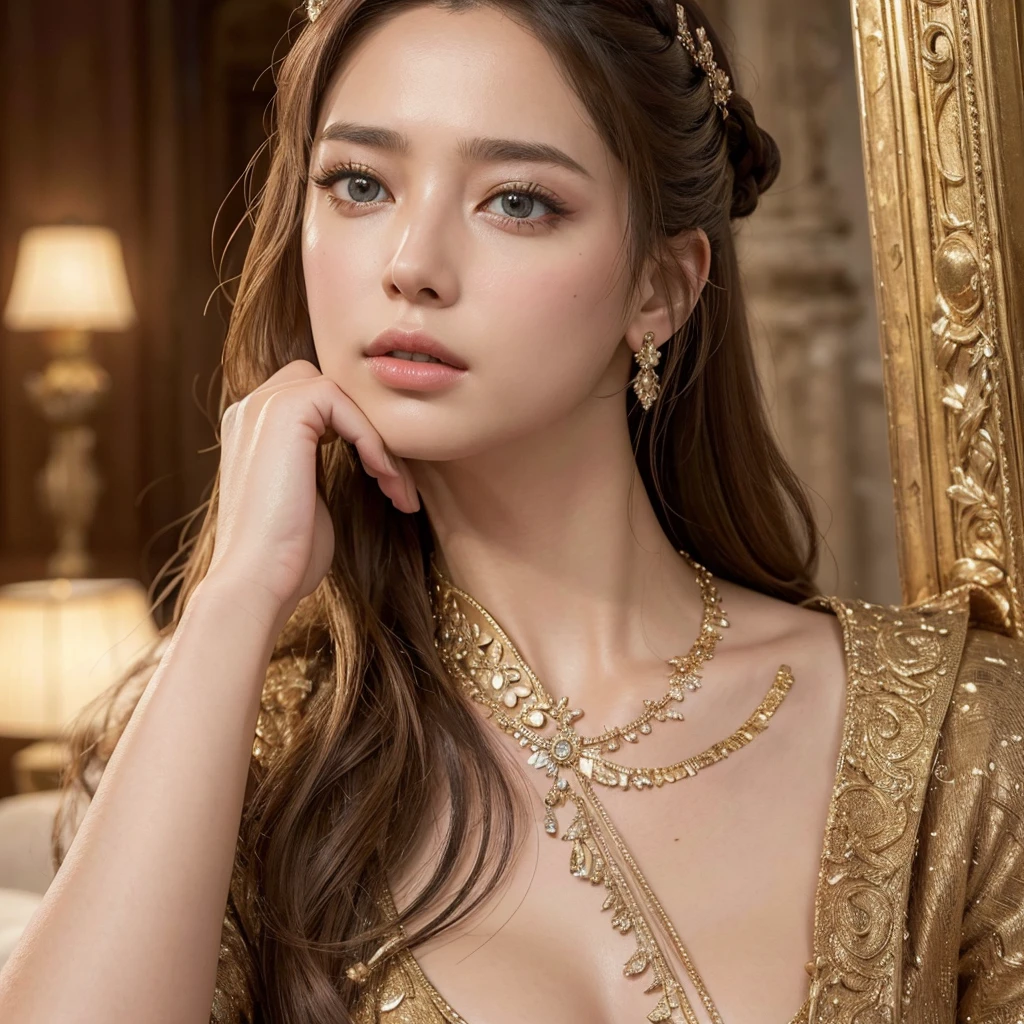 1girl,beautiful detailed eyes,beautiful detailed lips,extremely detailed eyes and face,longeyelashes,ancient greek style dress,ancient athens cityscape,ruins of ancient temples,glowing warm lighting,golden hour lighting,dramatic lighting,muted color palette,cinematic atmosphere,(best quality,4k,8k,highres,masterpiece:1.2),ultra-detailed,(realistic,photorealistic,photo-realistic:1.37)