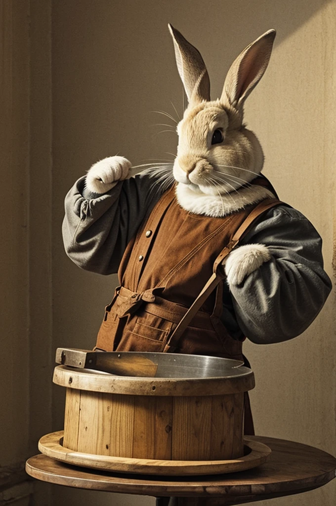 Rabbit lifts heavy things