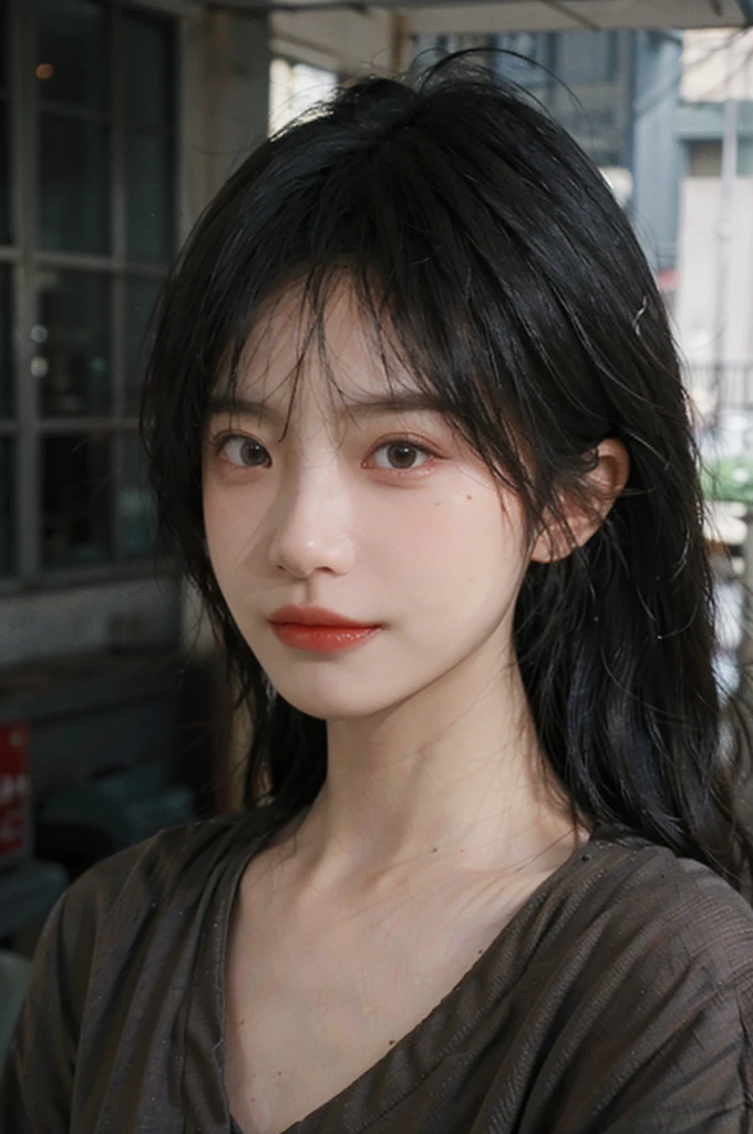 (Skin details:1.4), (smooth skin textures:1.3), Lipstick, background,海滩background, Direct vision, earrings, serene, calm, (Realistic and detailed eyes:1.2), Natural skin texture, Realistic facial details, Soft dramatic lighting, Vivid details, 35 mm film, outdoor, (Photo Practical:1.4), (hyper Practical:1.4), (Practical:1.3), (Smoother lighting:1.05), (Improve lighting quality:0.9), (Highest quality real skin textures:1.4), Exquisite eyes, Delicate face, Close-up of face, (Enhance the beauty of skin texture:1.1), Hair details, normal body ratio, Model, Moles under the eyes, thinking, A faint smile,公园background,Portrait Photography, Depth of Field, Bokeh, Surrealism, Ray Tracing, (Portrait Photography:1.1), Surrealism, High Detail, Chiaroscuro, Ray Tracing, reflected light, Ultra HD, Ultra HD, masterpiece, Textured Skin, Super Detail, High Detail, high quality, best quality