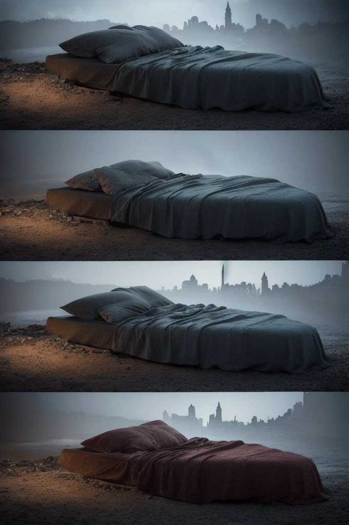 Good photo (((Concept Art))) (((Old-fashioned scenery))),8K resolution,Super cool,Ultra-realistic,Dramatic lighting, Atmospheric lighting, Hyper Detail features, Ray Tracing, 3d, Cinema Lighting, Dark Shadows, ((Focus on the center)),Hyper Detail,4K,Extremely high detail, Ultra HD, High resolution, Extremely high detail,Sleeping on a bed,whole body