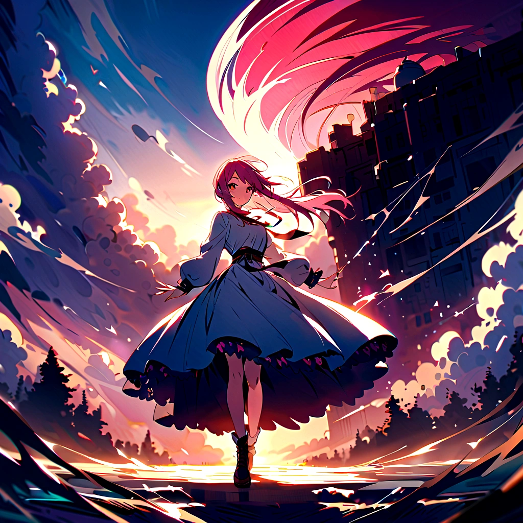 Frantic、Pink haired girl