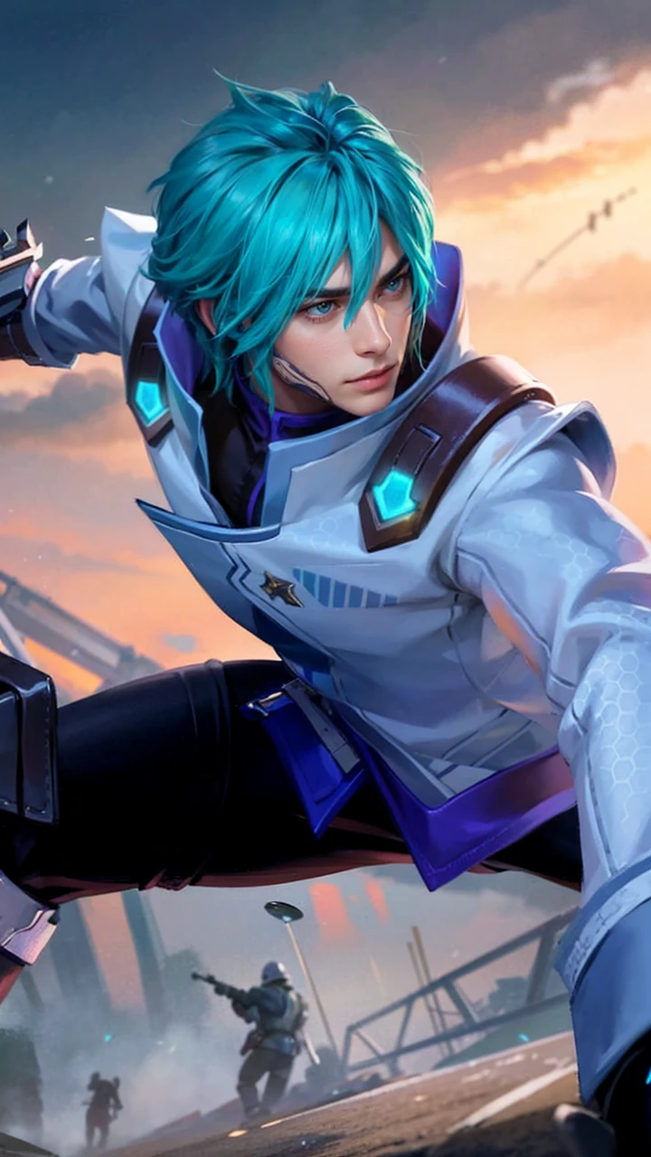 Best quality, masterpiece, detailed skin texture, detailed clothes texture, detailed face, super detail, 8k, intricate detail, 1 boy, The color doesn't change, Muscle guy, 1 guy