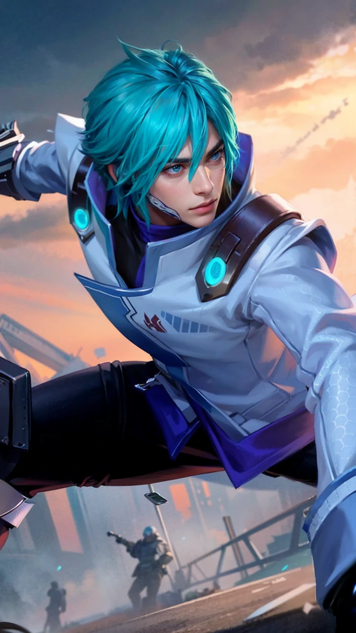 Best quality, masterpiece, detailed skin texture, detailed clothes texture, detailed face, super detail, 8k, intricate detail, 1 boy, The color doesn't change, Muscle guy, 1 guy
