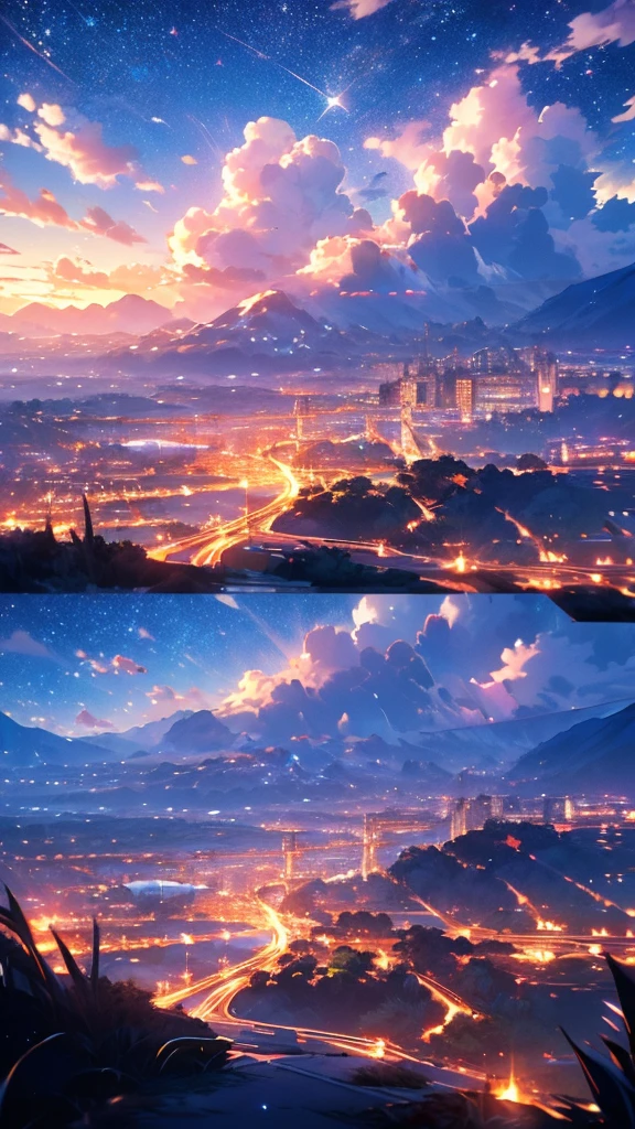 Outdoor, night, grass, Lying on your back, Countless stars shining in the sky, Astronomical observation, sleep, 16K, 1080P, (((masterpiece:1.4))), (highest quality:1.4), (Ultra-high resolution:1.4), (best quality:1.2), (ultra detail:1.3),