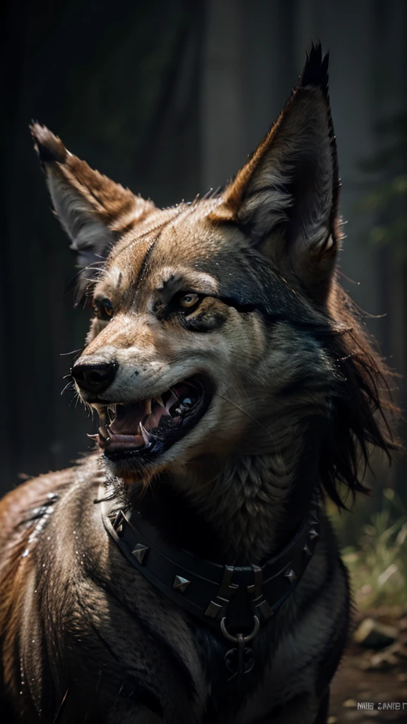 The image depicts a stylized graphic with several overlapping elements. At the top is an ornate emblem with intricate designs and symbols that appear to be of Norse or Viking origin. Below this emblem is an image of a snarling wolf's head, with its mouth open in a ferocious roar, sharp teeth visible, and intense eyes. Surrounding the wolf's head are what appear to be crackling bolts of energy or lightning, adding to the aggressive and powerful aura of the image. Below the wolf's head is a figure that appears to be a warrior dressed in detailed armor, possibly also inspired by Norse or Viking themes, standing confidently.

This image may be interesting or relevant due to its artistic representation that combines elements of mythology, power and possibly narrative through the use of symbolic images associated with strength and ferocity.