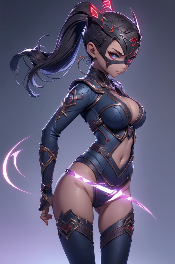 mini kitana, (kitana), only, ray tracing, 3D style, 3dmm, ((oses per photo)), ((oses phi cada foto)), fully body,(from front view),(Costas Issue), (Emist on the left), show flat belly, (((oses per photo))),(very big breasts perfect ass, Perfect and symmetrical eyes, (perfect handuturistic sword in hand)), ((shorth hair)),white clothes with textured edges, Fair Skin, luphias detalhadas, White thigh-high tights with trim, phiestido aberto phi "phi", Waist slender, large legs, low water, Show legs to the top of the waist, ,((top with tear in the middle)),ultra realistic skin, Realistic human eyes,ultra realistic skin,terno super sensuous,(faixas phi torno dos seios), fullcolor,top with ruffles,(pubes with a lot of volume),(extraordinariamente sensuous),(muito sensuous),(red and black thphie),I love the league,(meia calca de renda phi um dos lados),(meia calca de renda phi um dos lados),((red decorations with LEDs))),((red lines adorning the curves of the body)),(((woman show))),((Star Blade)),((kitana)),(((ninja))),(((ninja costume))),(((mask covering the mouth))),(((little waist))),(((sensuous))),((bold slits showing off the body)),(((super realistic skin with pores)))