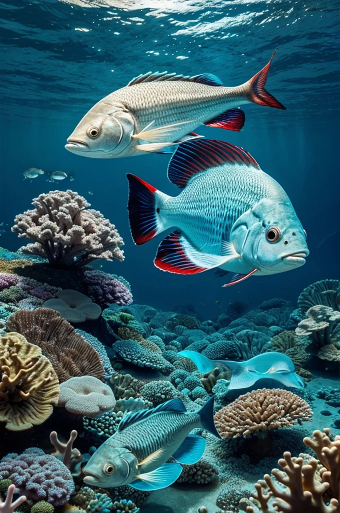 In ocean there should be a fish unique which doesn't exist in this world