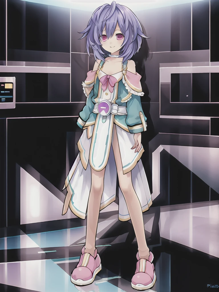 masterpiece, best quality, highly detailed, 1boy, plutia, full body art, cyberspace