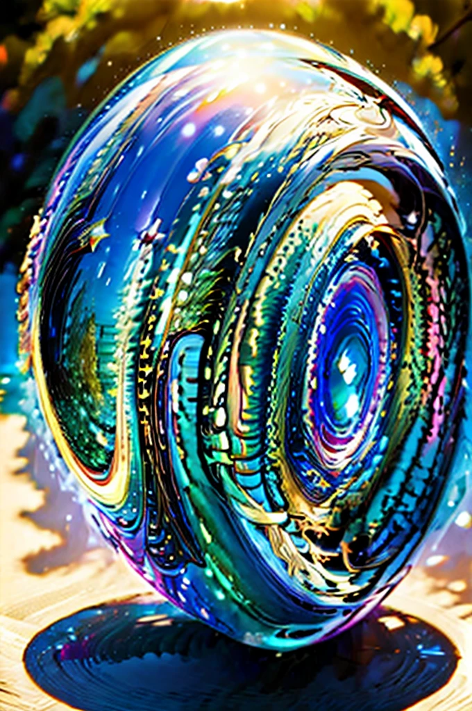 (Highest quality), (8K), (Highest quality), (live-action), (Realistic photos), summer、summerを感じる物、summerを感じる風景, blue sky, Rainbow and sunshine shining.16K, Ultra-high resolution, Shining in rainbow colors、to be born,wonderful ,future、Iridescent、The world 30 years from now。