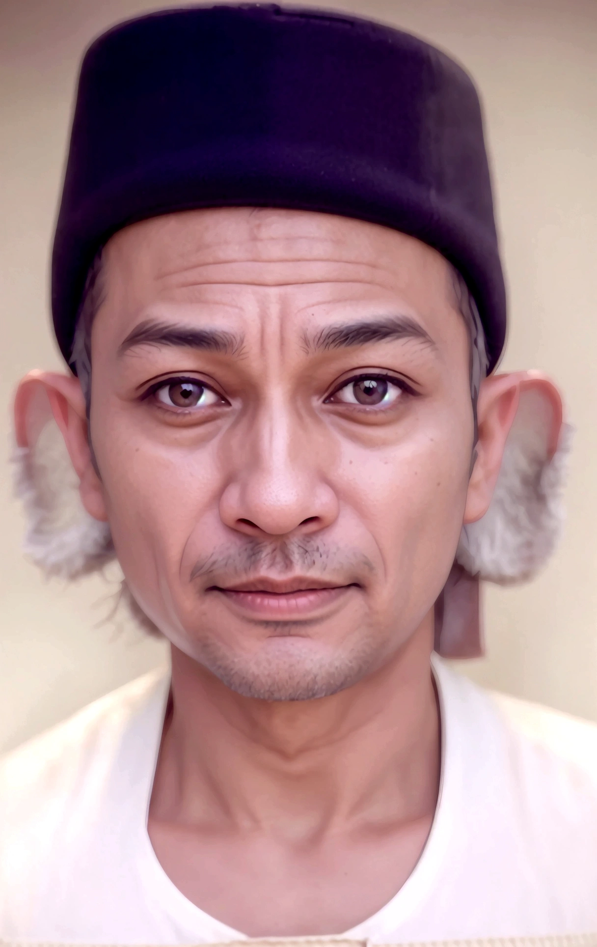 arafed photo of a man with a hat on his head, 5 0 years old man, 4 0 years old man, potrait, photo of a man, raden saleh, ramil sunga, a photo of a man, he is about 7 0 years old, he is about 6 0 years old, he is about 60 years old, old picture