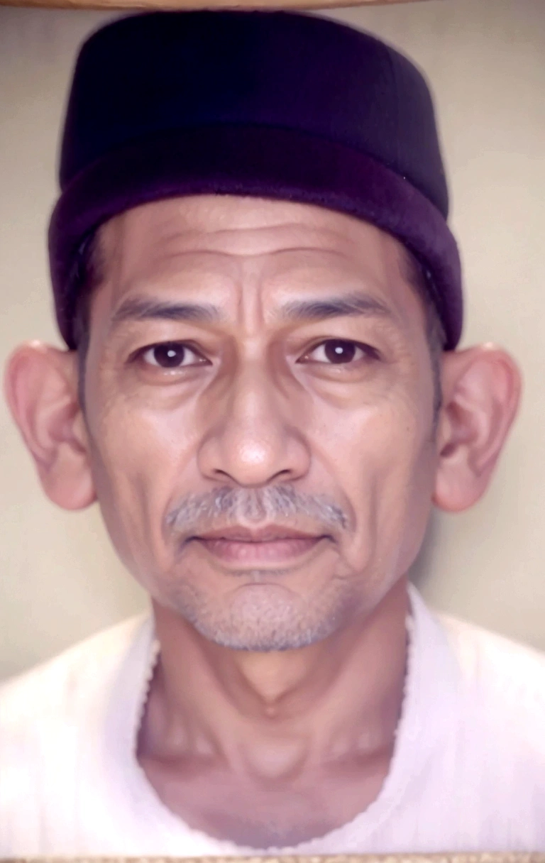 arafed photo of a man with a hat on his head, 5 0 years old man, 4 0 years old man, potrait, photo of a man, raden saleh, ramil sunga, a photo of a man, he is about 7 0 years old, he is about 6 0 years old, he is about 60 years old, old picture