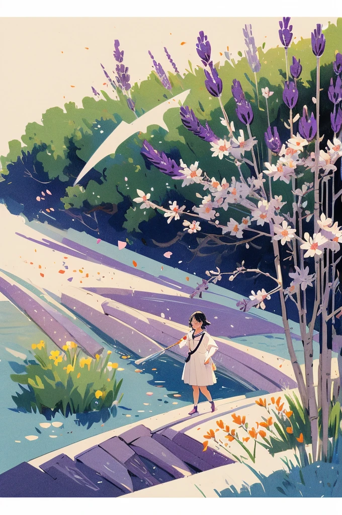 In the language of flowers, lavender means waiting with hope. beautiful memories It can convey the glory that comes with success and achievement.