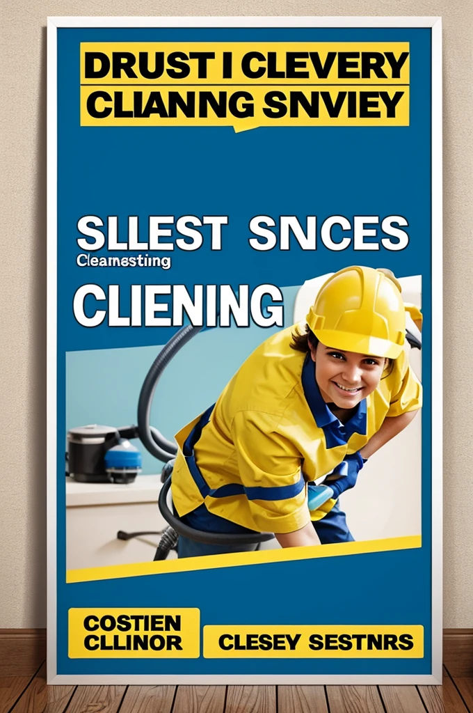 dust buster cleaning services poster