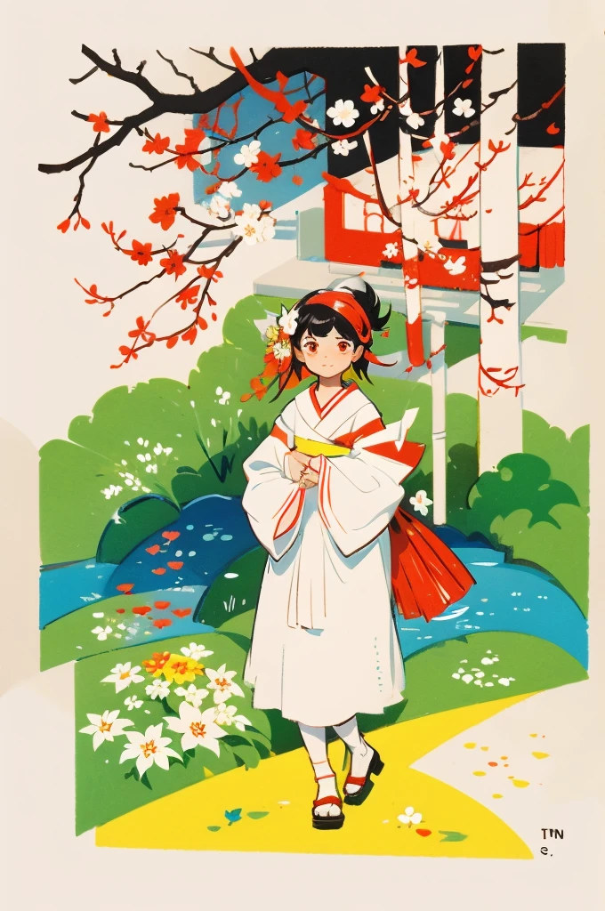 Higanbana flowers 